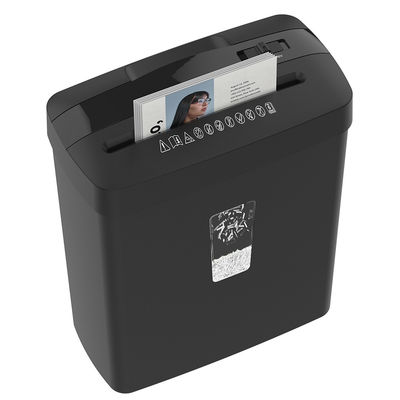 220mm Kehle Handelspapier Schredder Maschine mit 13L Bin 6 Blätter A4 zerlegt