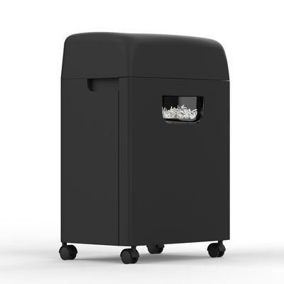 Schwere Papierschredder 45 Minuten 18 Blätter Kreuzschnitt Büro Kreditkarten-Schredder für Büro 20-Liter-Pull-out Bin mit 4 Casters