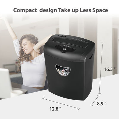 5.55 Gallonen CD 10 Blätter A4 Papier-Schredder-Maschine CD218P mit CE-Zertifikat und 21L Korb Bin