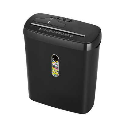 8 Blätter Strip Cut Handelspapier Shredder mit 11L Korb für das Home Office SD108P