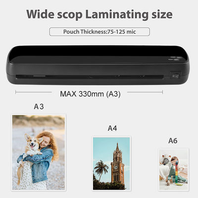 80-100mic Poch A3 Laminator Maschine mit Heißwalzenheizungssystem