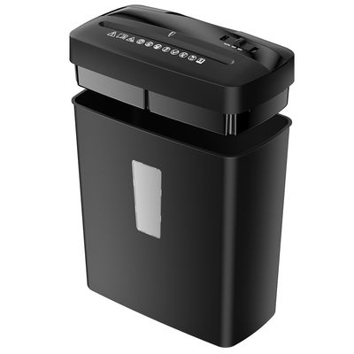 C220P 6 Blatt-Kunststoff-Karten-Schredder 13L Mini-Papier-Schredder für Büro- und Heimgebrauch