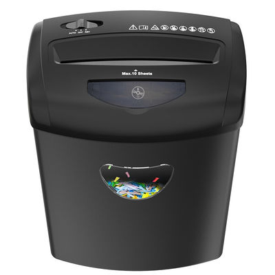 5.55 Gallonen CD 10 Blätter A4 Papier-Schredder-Maschine CD218P mit CE-Zertifikat und 21L Korb Bin
