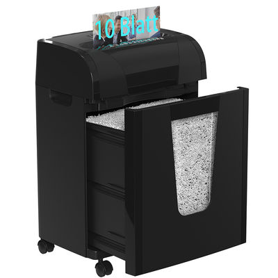 C261P Dokument Elektrische Papiermaschine Büromaschine 20L Kreditkarte 10 Blätter A4 Shredder