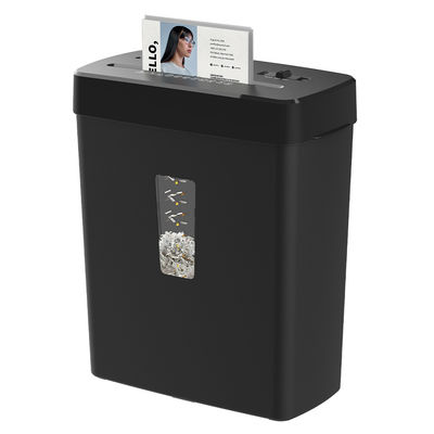 CD222P 8 Blätter Kreuzschnitt Papierschredder Maschine 320x164x380mm Für Büro zu Hause Dokumententsorgung