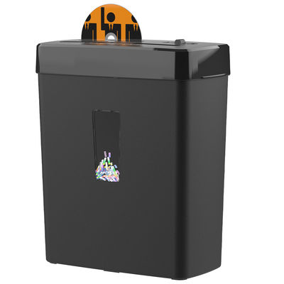 68dB Schwarz Kreuz geschnittenes Papier Schredder Maschine CD-Papier mit 13L Korb Schredder CD222p-8