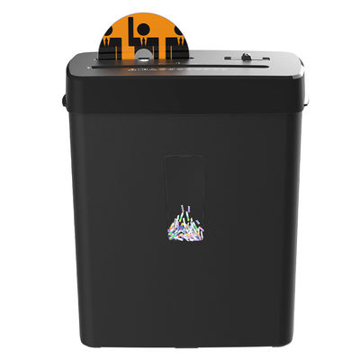 P4 Sicherheit 8 Blätter Kreuzschnitt Papier-Schredder-Maschine CD222P-8 mit 13L Bin Basket