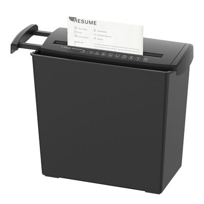 10L Korbbehälter 5 Blätter A4 Mini Strip Cut Paper Shredder mit Auto/Off/Rev-Funktionen für Heimbüro