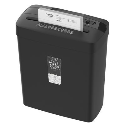 C220P-6 Mini-Schredder Papiermaschine Arbeit für zu Hause 6-Blattschnitt-Schredder 13L