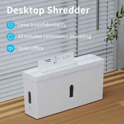 CS201C 2 Blatt A4 Mikro-Schnitt P5 Desktop Mini-Schredder für Papiere