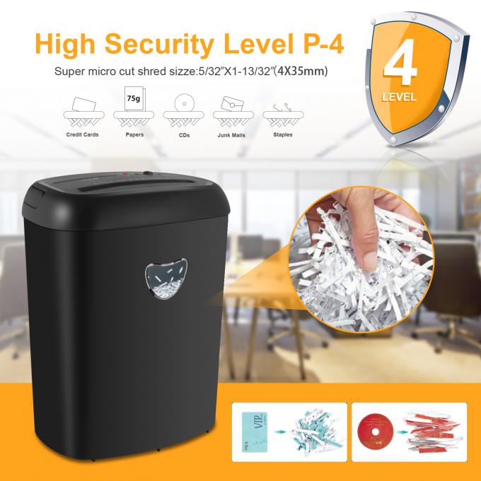 CD228P-12 Groß 12 Blatt Business Paper Shredder Handelsschredder Maschinen 25L 2
