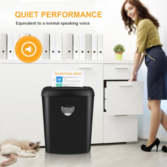 CD228P-12 Groß 12 Blatt Business Paper Shredder Handelsschredder Maschinen 25L 5