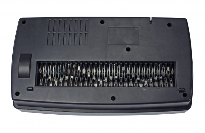 C506P 14L Korbbehälter Kreuzschnitt Kreditkartenpapier Schredder Maschine 5 Blatt Kapazität für Heim- und Büroanwendung 2