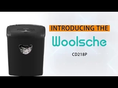 CD218P-10 Hochsicherheits-P-4-Blattpapier-Schredder der Stufe 10, mit Fenster für Heim- und Büroanwendungen