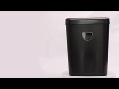 CD228P 12 Blätter Querschnittspapier Schredder für Geschäftsbüros 25L Hochsicherheit