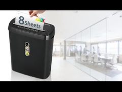 SD108P Papierschredder für Zuhause und Büro mit 11L Korbbehälter